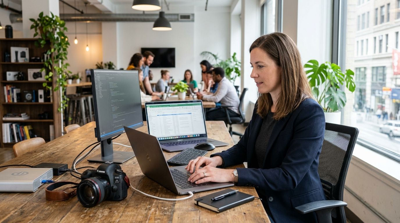 How to insure business equipment stored in a coworking space