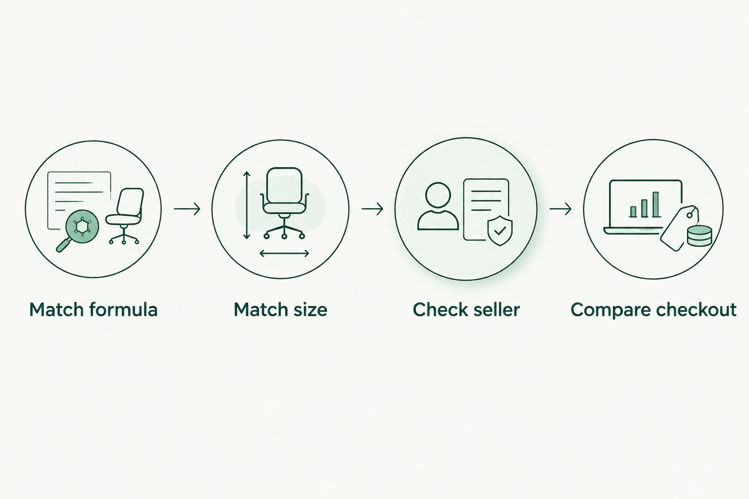 Four checks for comparing identical exfoliating products across retailers