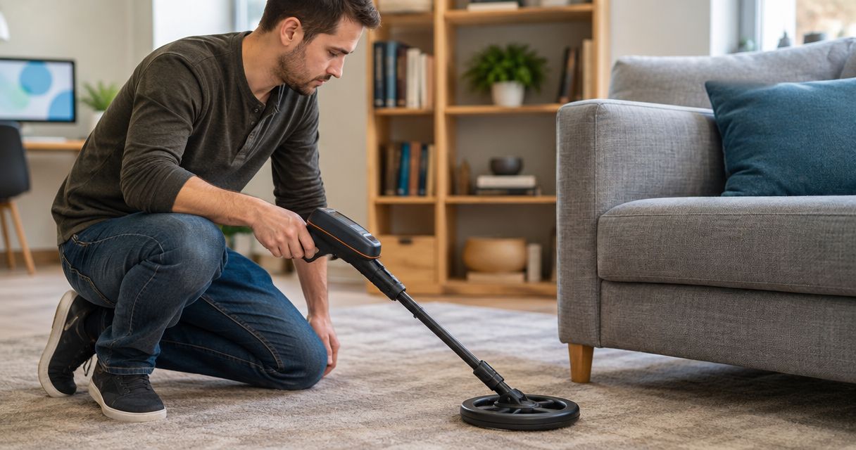 Can a metal detector find a hidden camera or listening device?