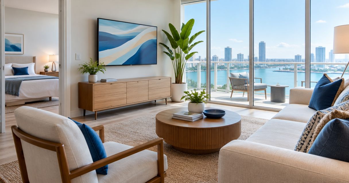 How much does it cost to furnish a Miami investment condo?