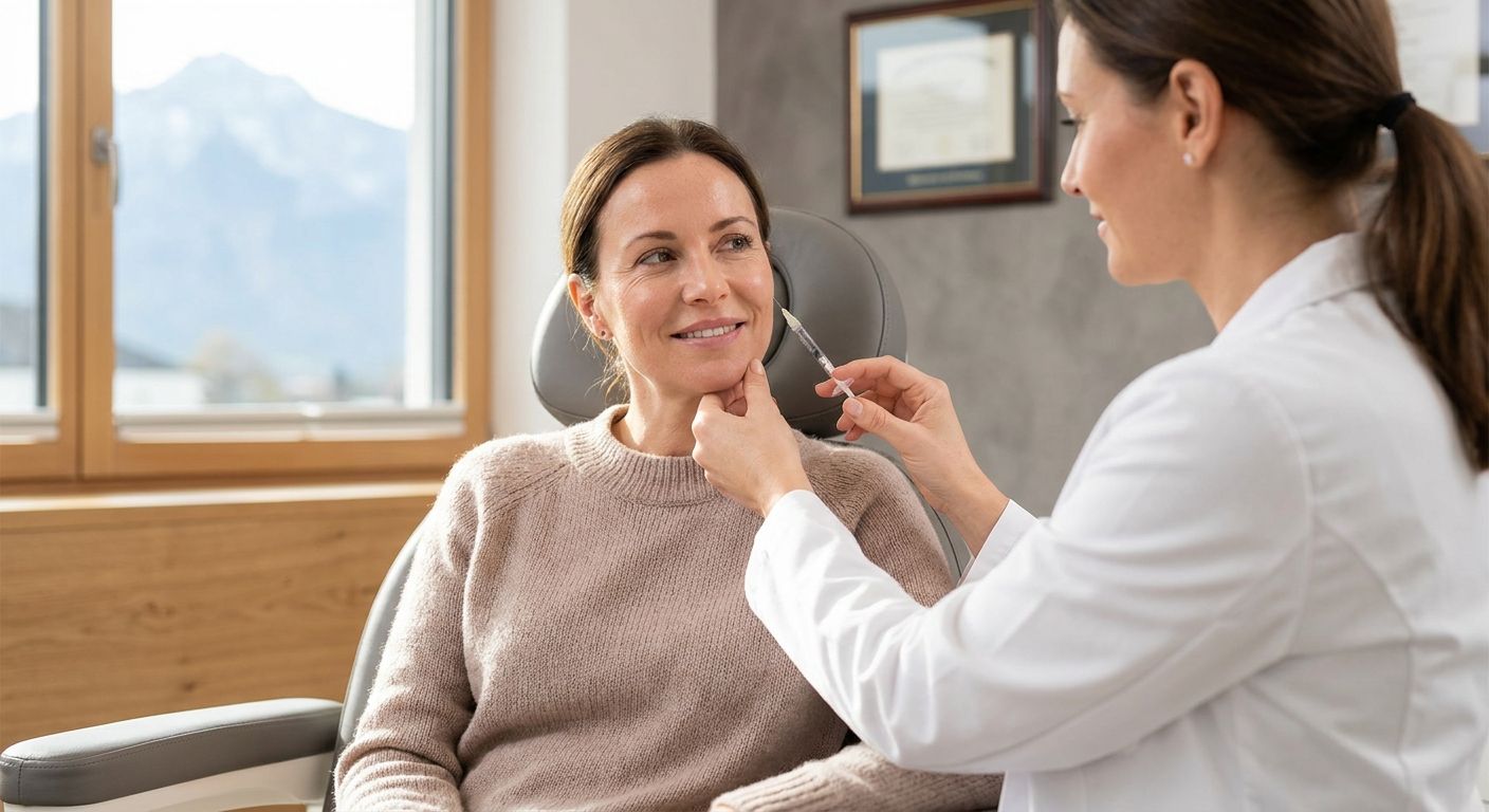 Dermal fillers for cheek volume loss
