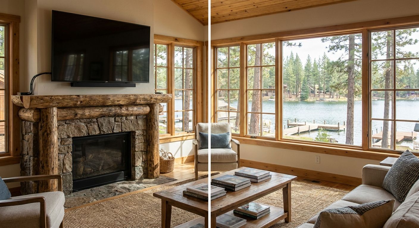 TV mounting for lake houses and vacation homes