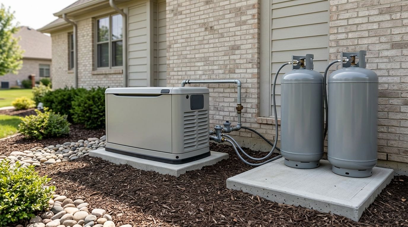 How to choose between natural gas and propane for a home generator