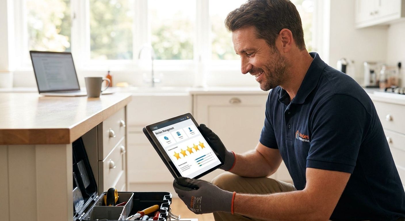 Review management services for home service businesses