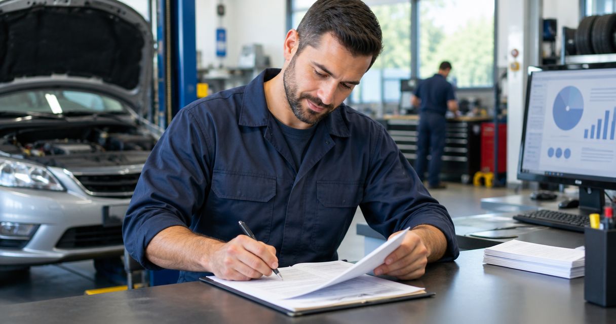 NCR forms for auto repair shops