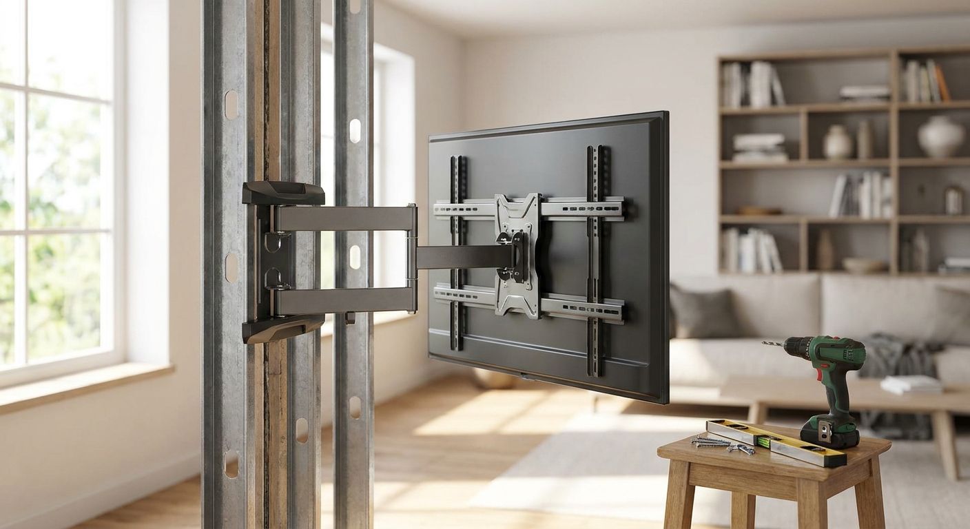 Best TV wall mount for metal stud walls