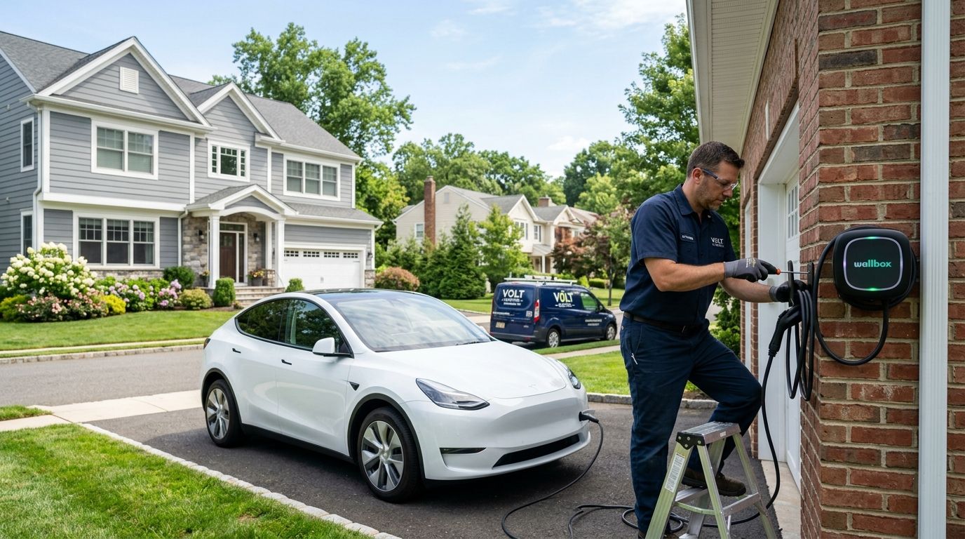 EV charger installation for Westfield NJ homeowners