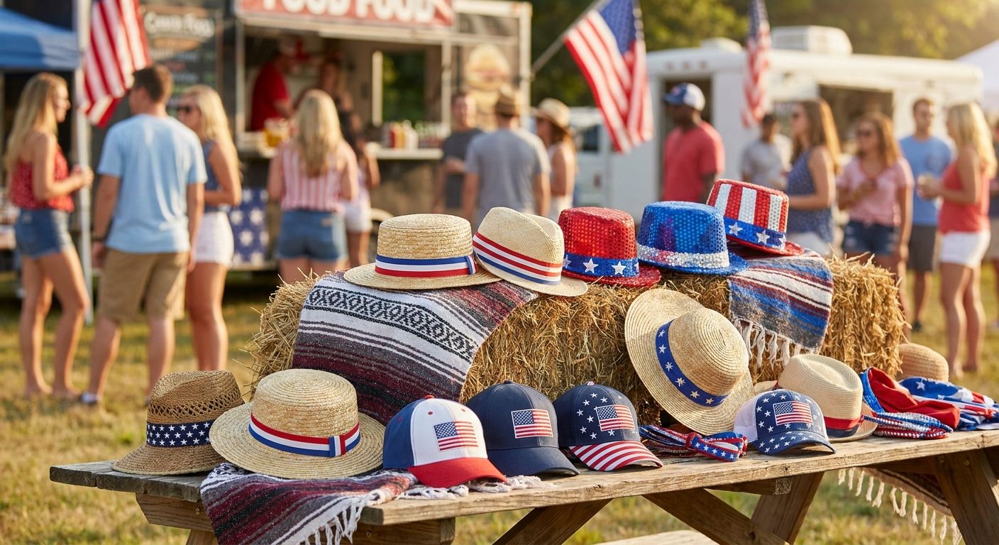 Best patriotic hats for summer festivals