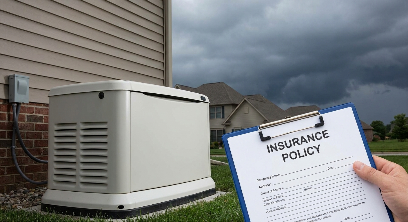 How to insure a standby generator against storm damage