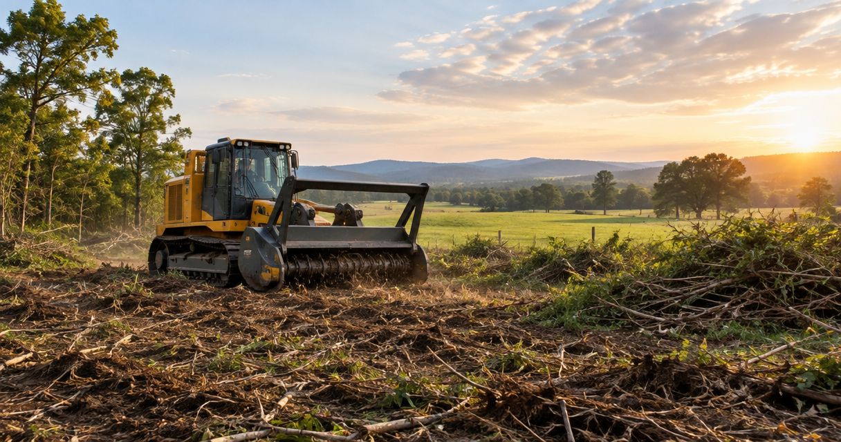 Best land clearing options for pasture and agricultural land