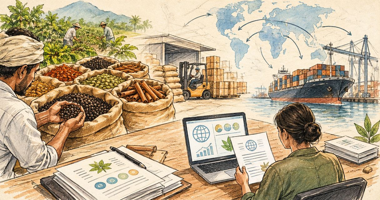 Spice sourcing to export documentation: complete 2026 workflow