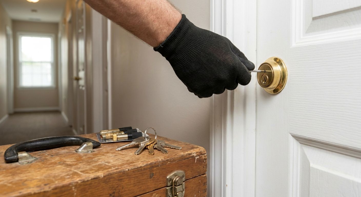 Residential rekeying for landlords between tenants