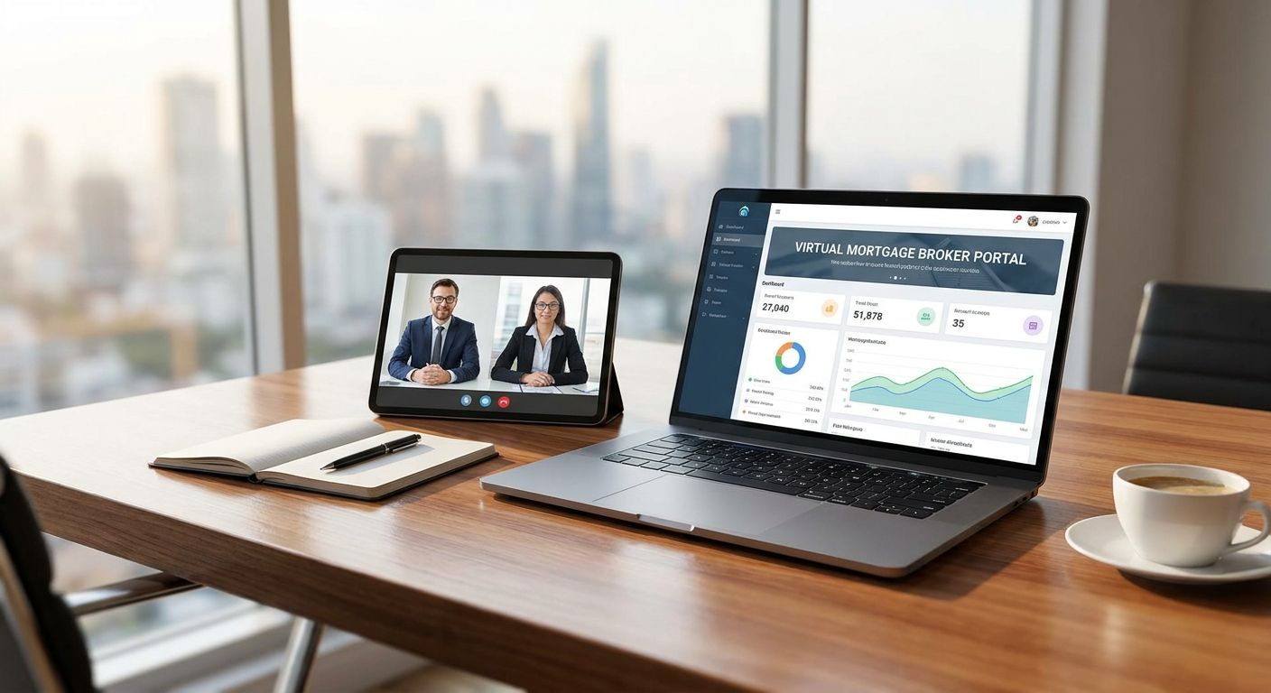 Virtual office for mortgage and finance brokers