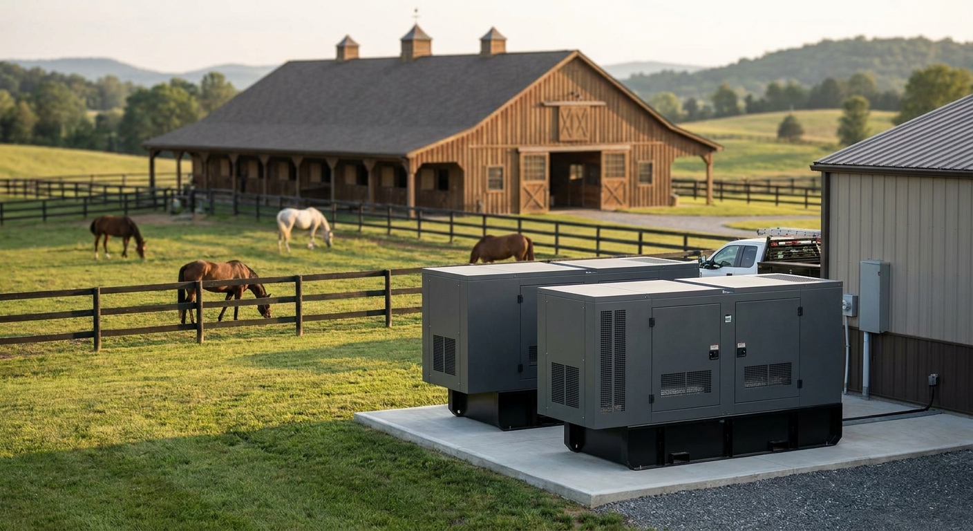 Best generators for equestrian facilities and horse barns