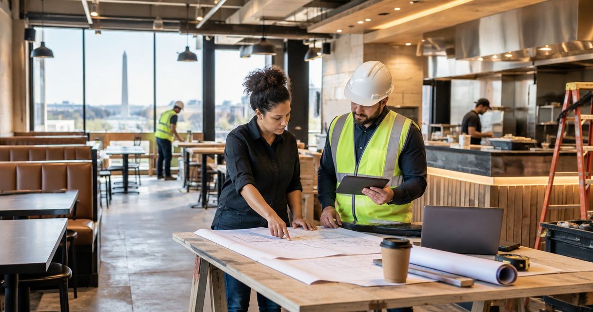Best restaurant build-out contractors in Washington DC 2026