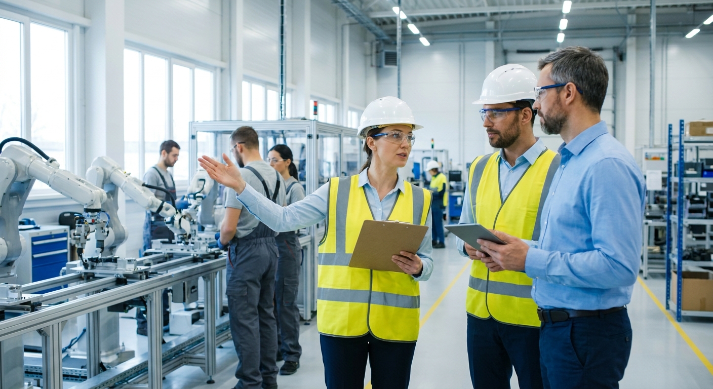 Safety staffing for manufacturing plants