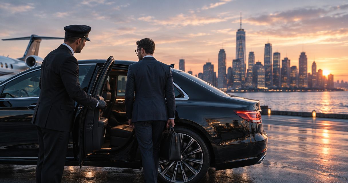 Chauffeur services for corporate guests visiting New York