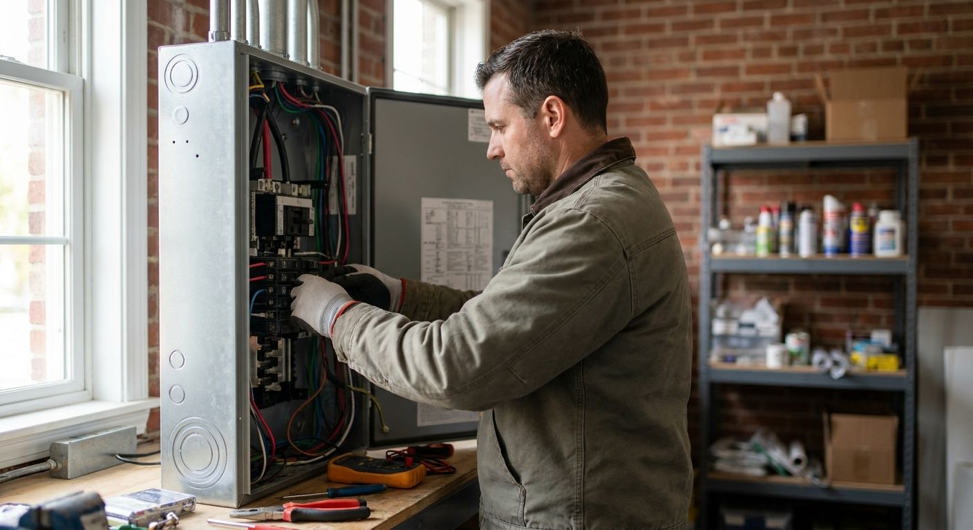 Electrical panel upgrade for small NJ businesses