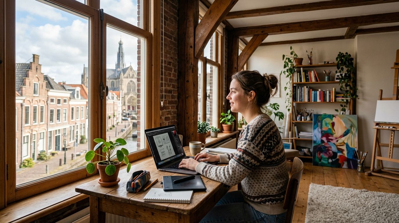 Apartments for rent in Haarlem for freelance creatives