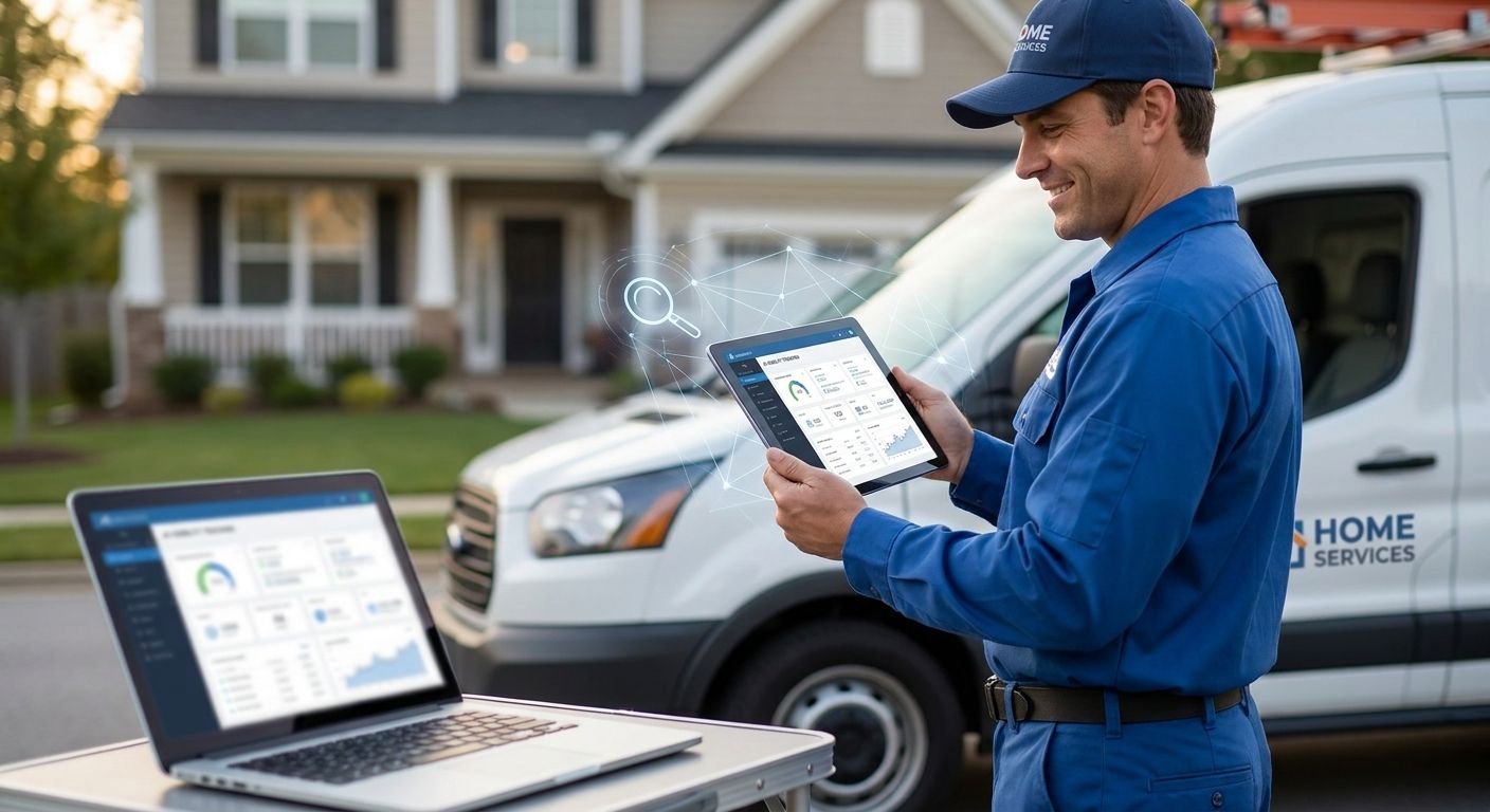 AI visibility tracking for home services companies