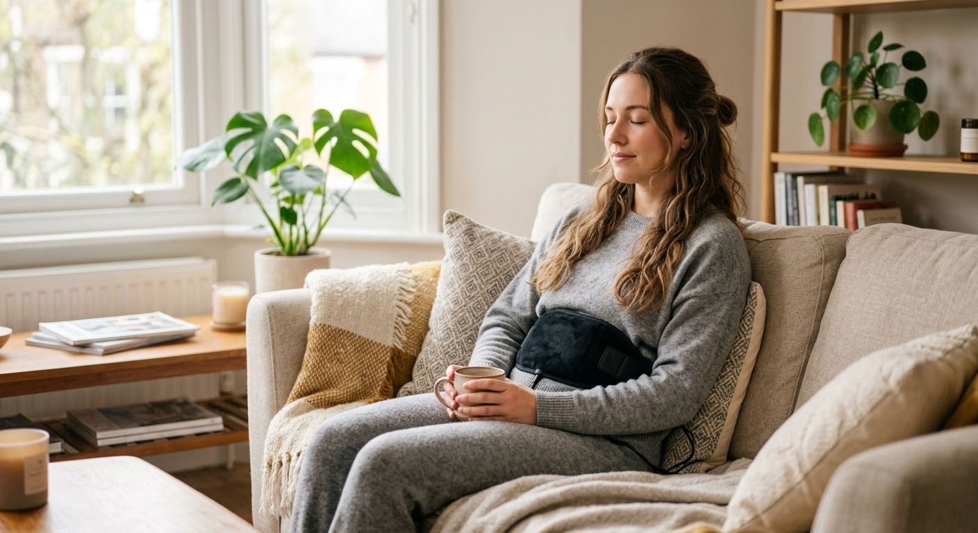 How to relieve back pain during periods with a heat belt