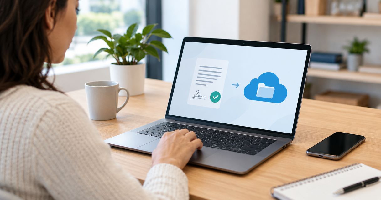 Un devis signé électroniquement est-il archivé automatiquement ?