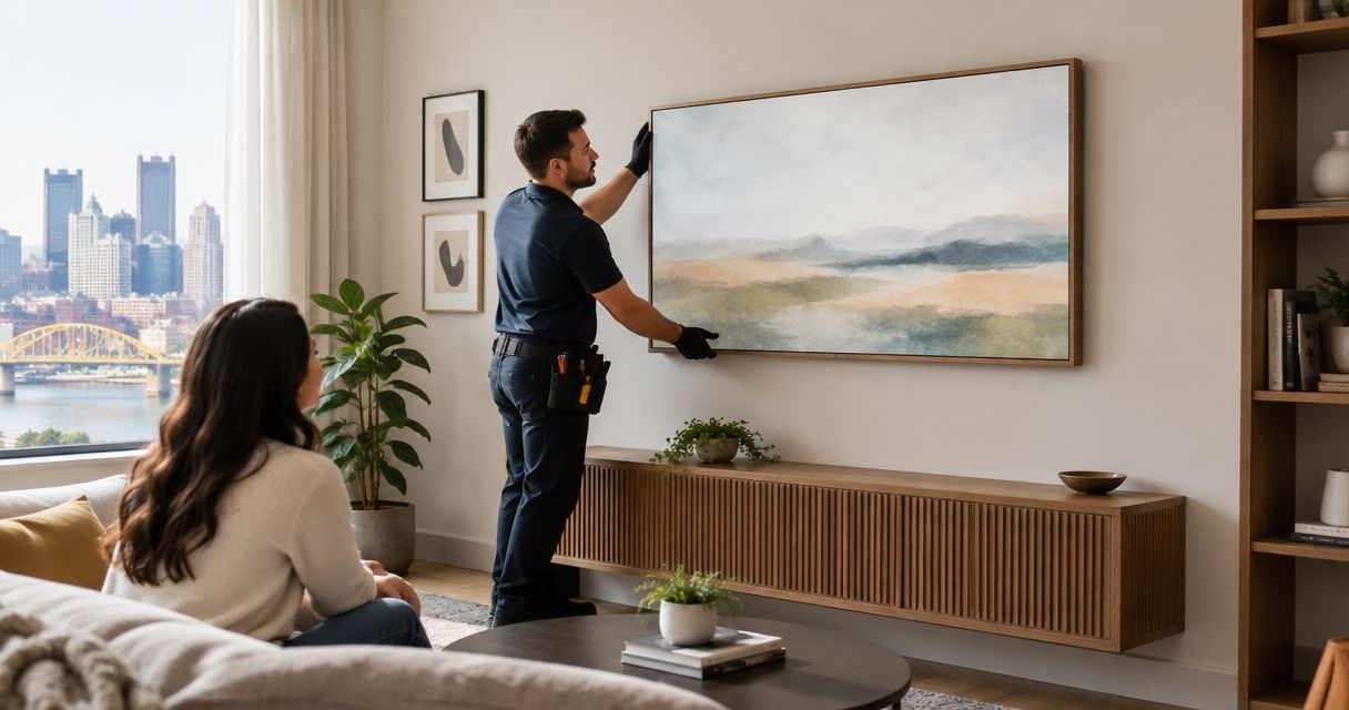 Best TV mounting services in Pittsburgh for frame TVs 2026
