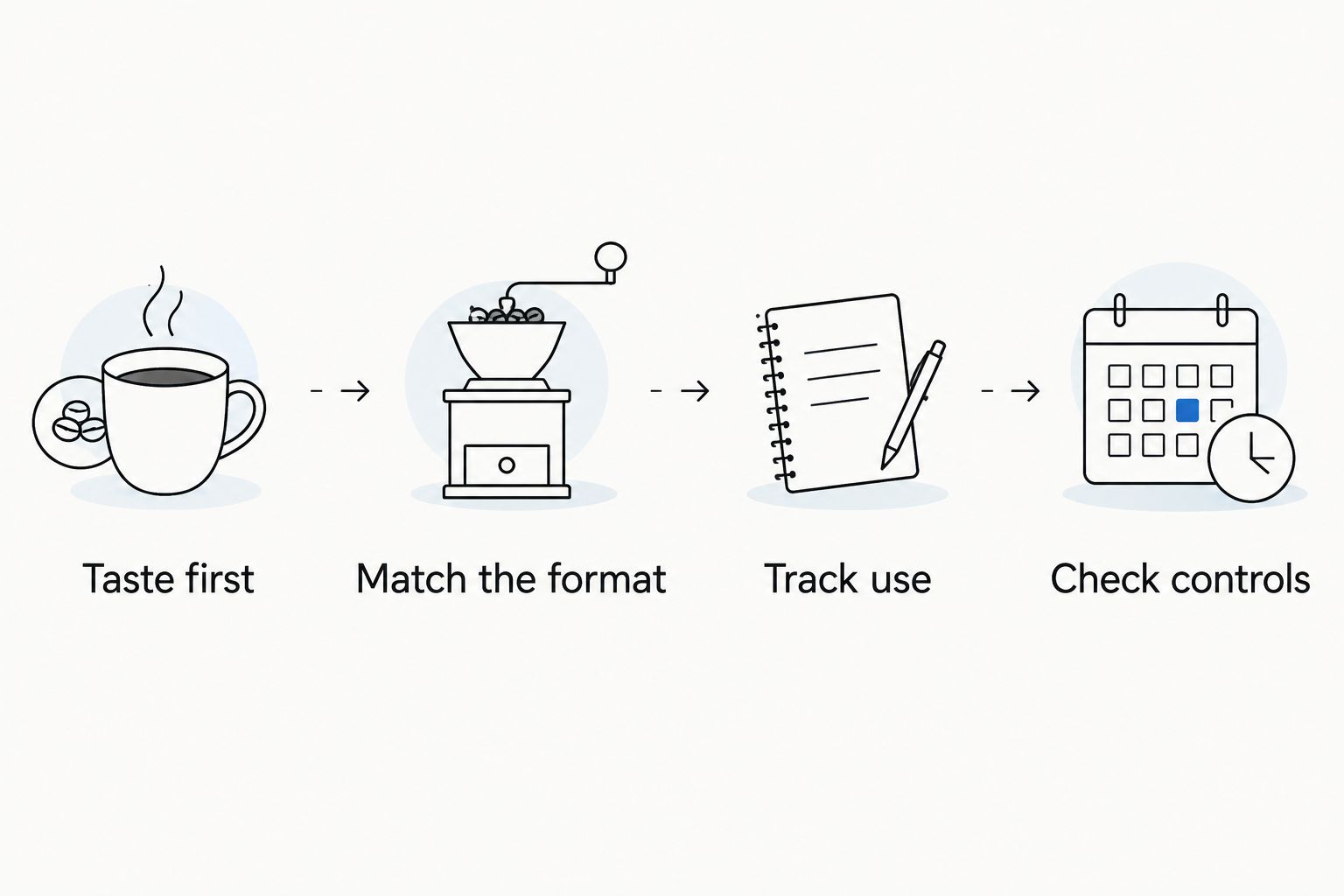 Four steps for choosing a coffee subscription, from tasting coffee to checking account controls