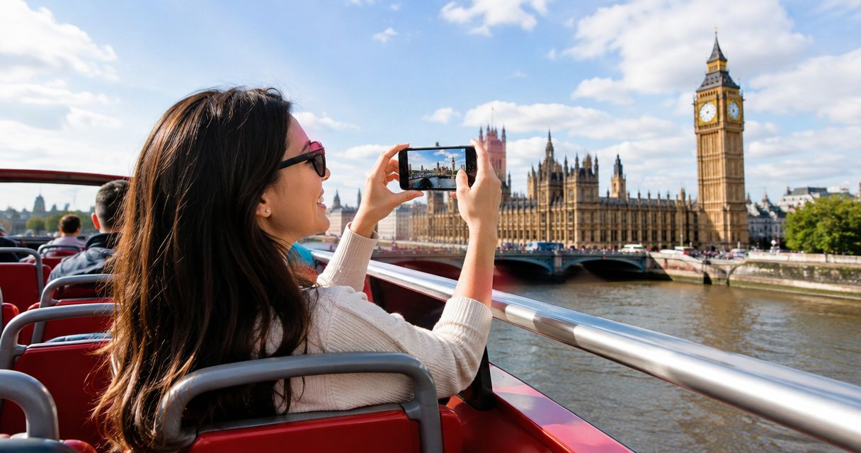 Influencer marketing for open-top bus tours