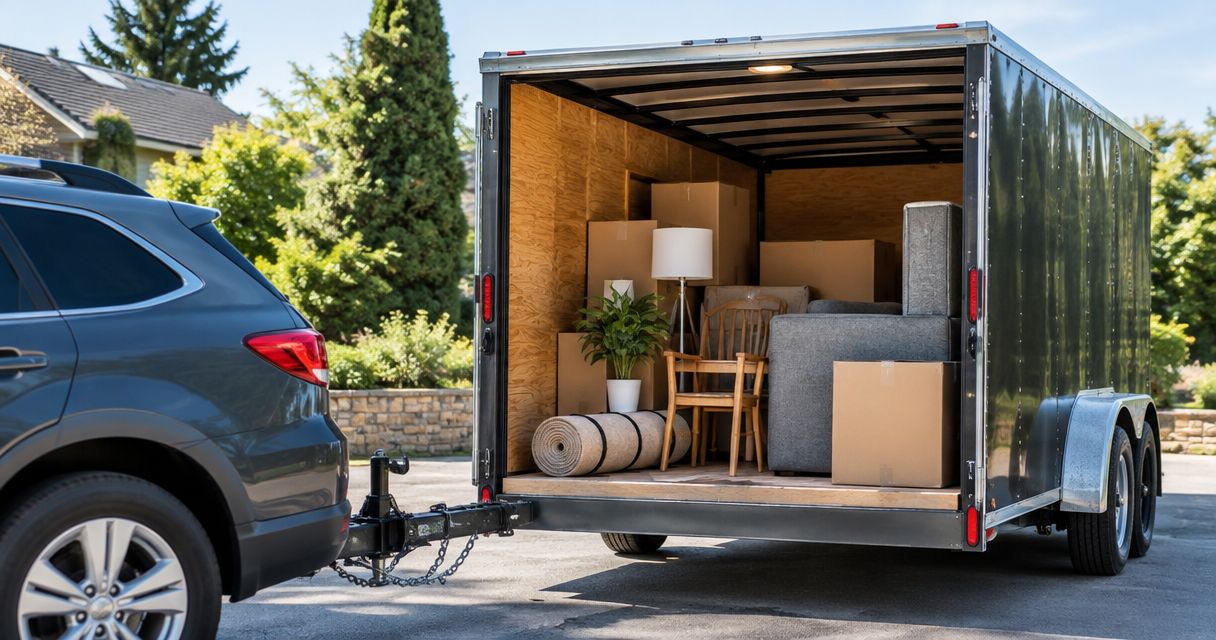 How much weight fits in a 14-yard trailer?