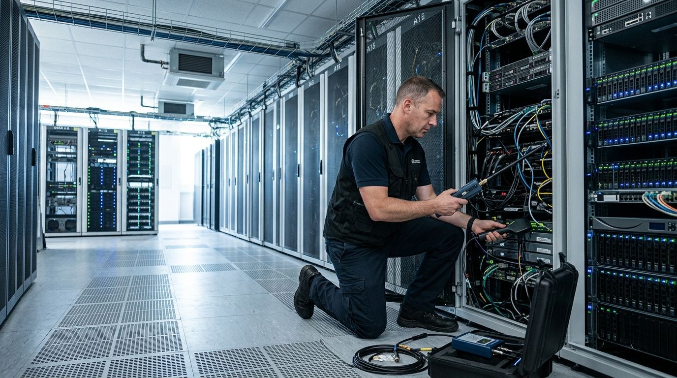 TSCM sweeps for data centers and server rooms