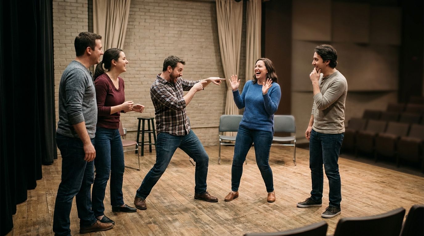 How to market a comedy improv class