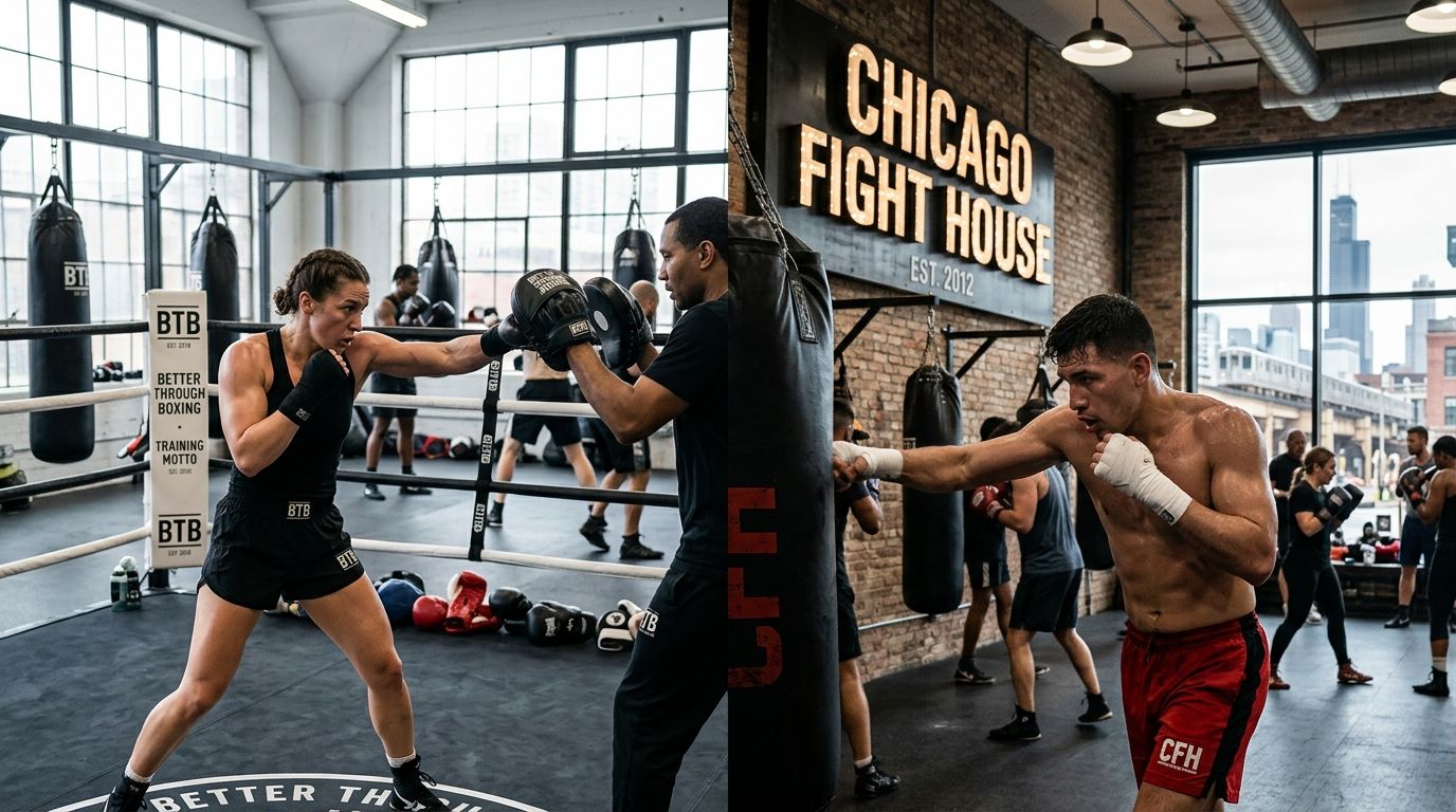 Better Through Boxing vs Chicago Fight House