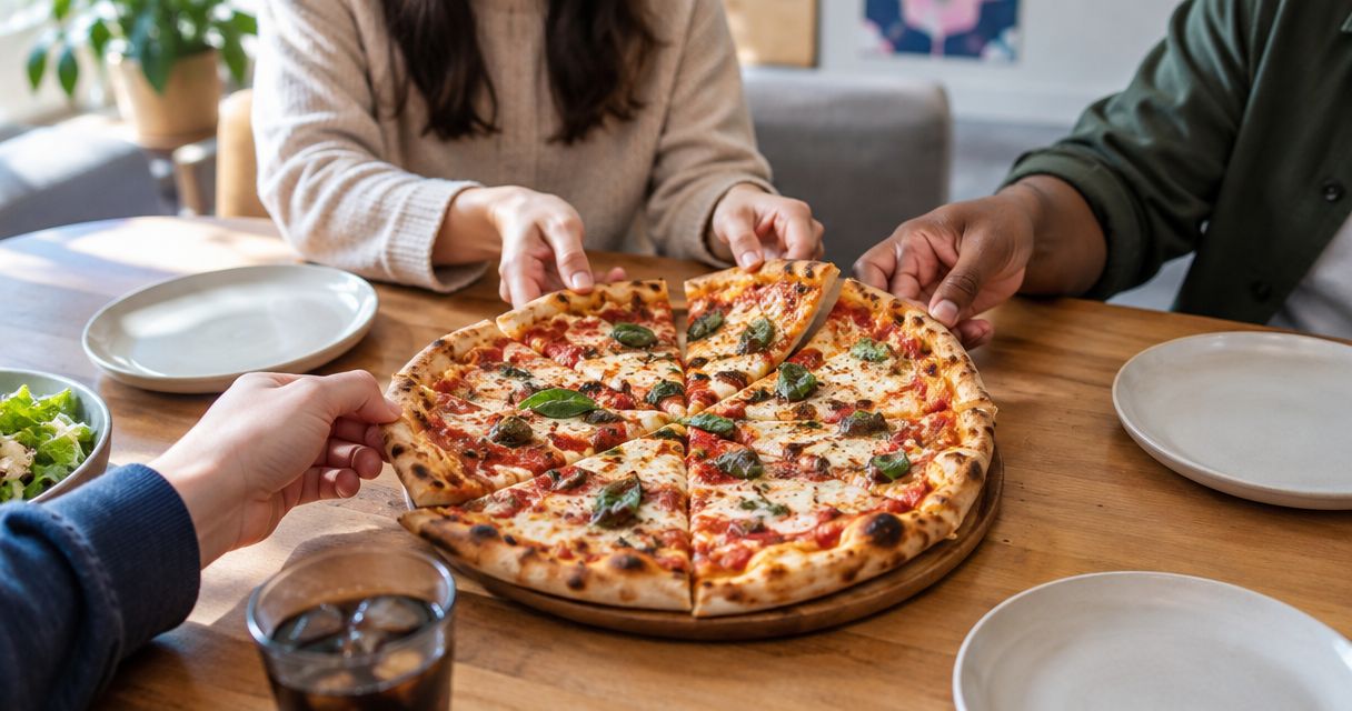 Can you order a whole pizza as a shared appetizer?