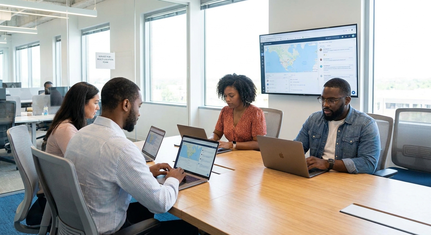 Team inbox software for multi-location service businesses