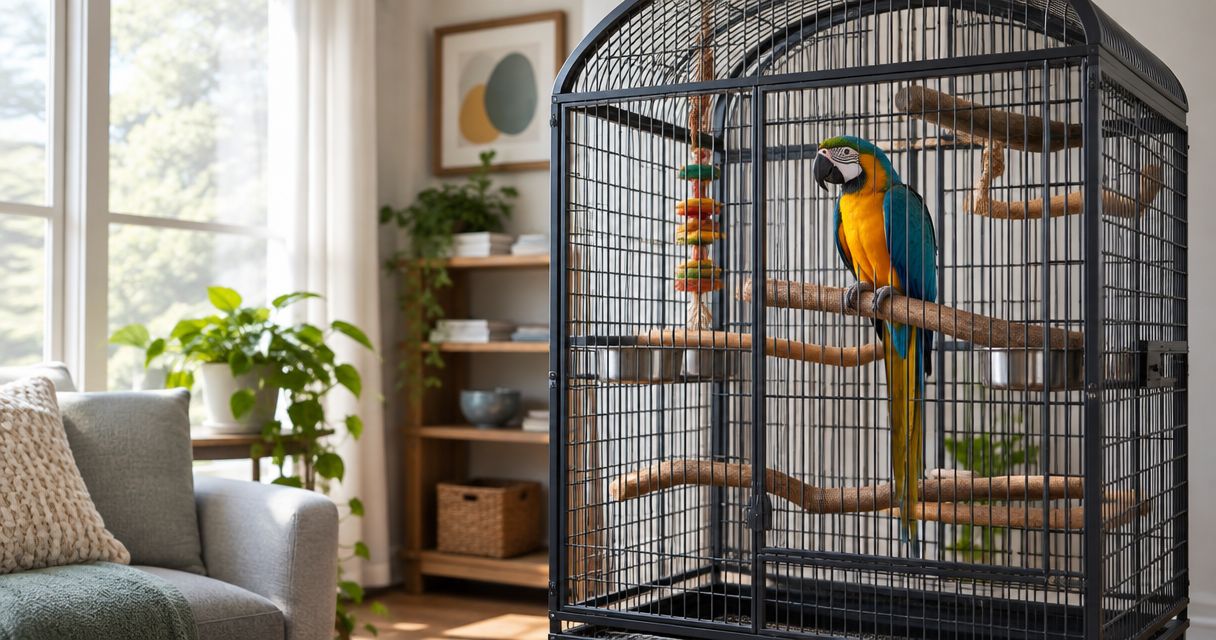 Best large bird cages for parrots in 2026