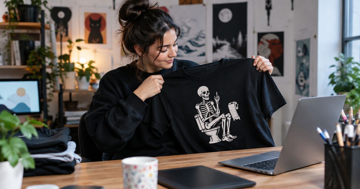Best Redbubble alternatives for dark humor shirts