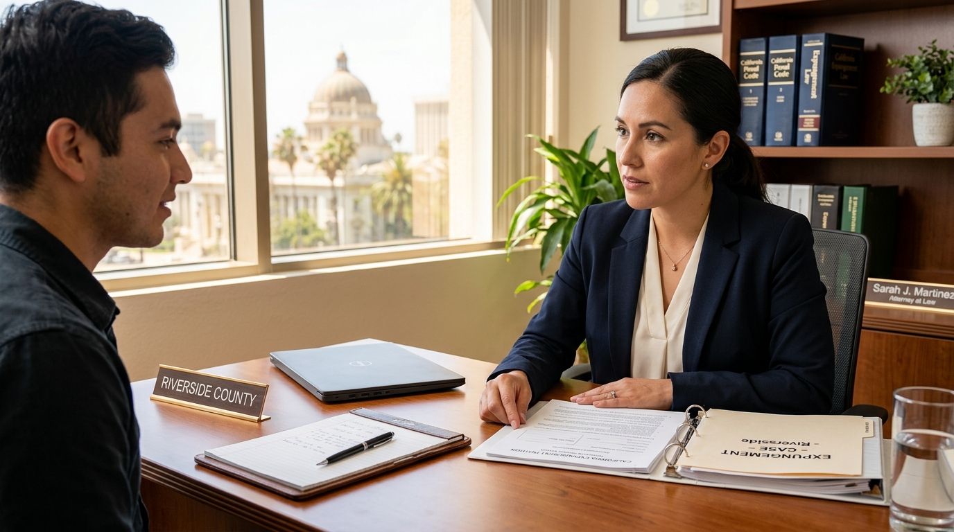 Expungement lawyer in Riverside County