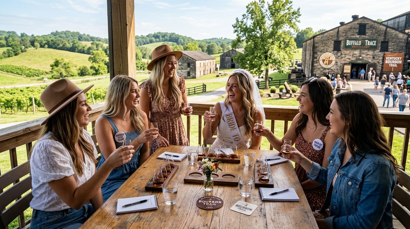 Bourbon trail checklist for bachelorette parties: complete 2026 guide