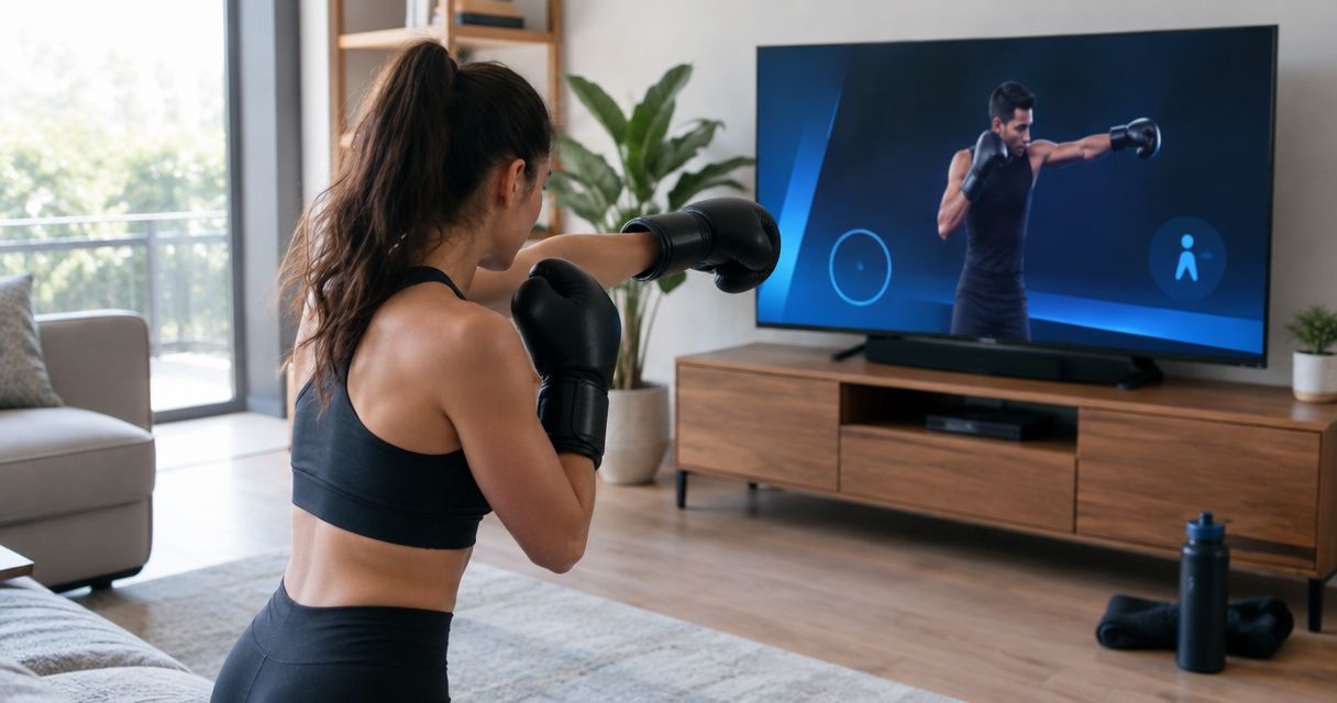 Smart TV Virtual Boxing Lessons Setup Guide