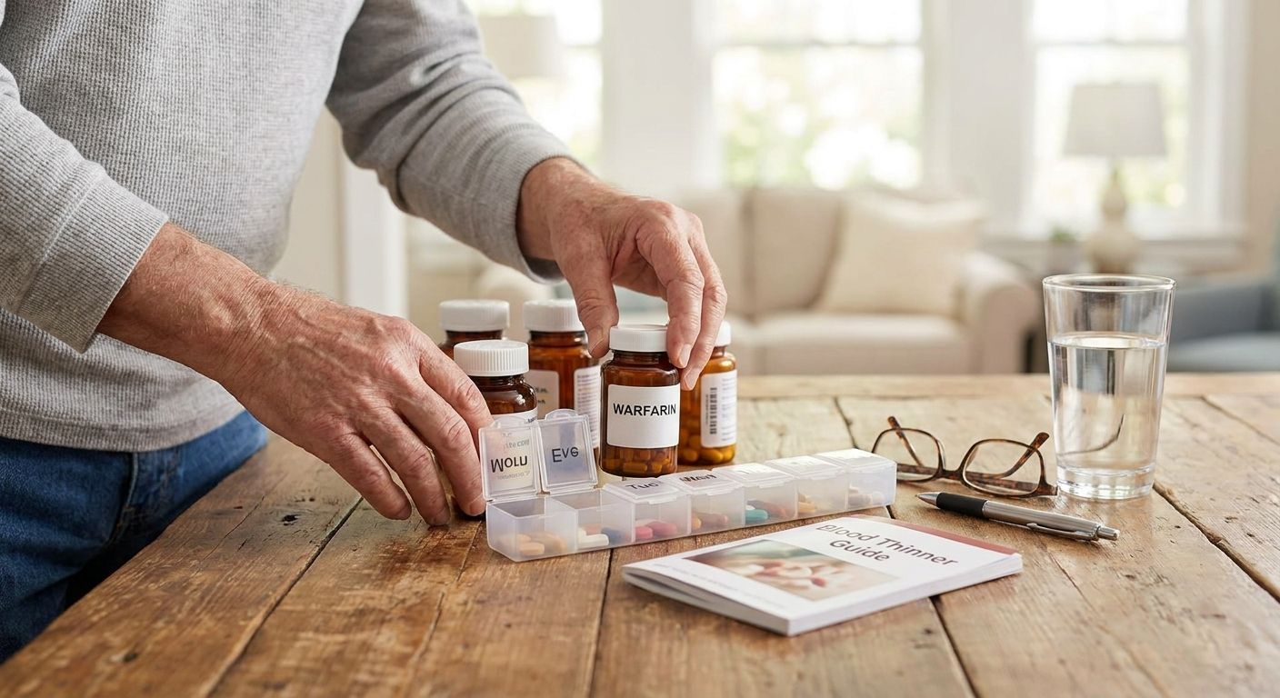 Medication management for seniors on blood thinners