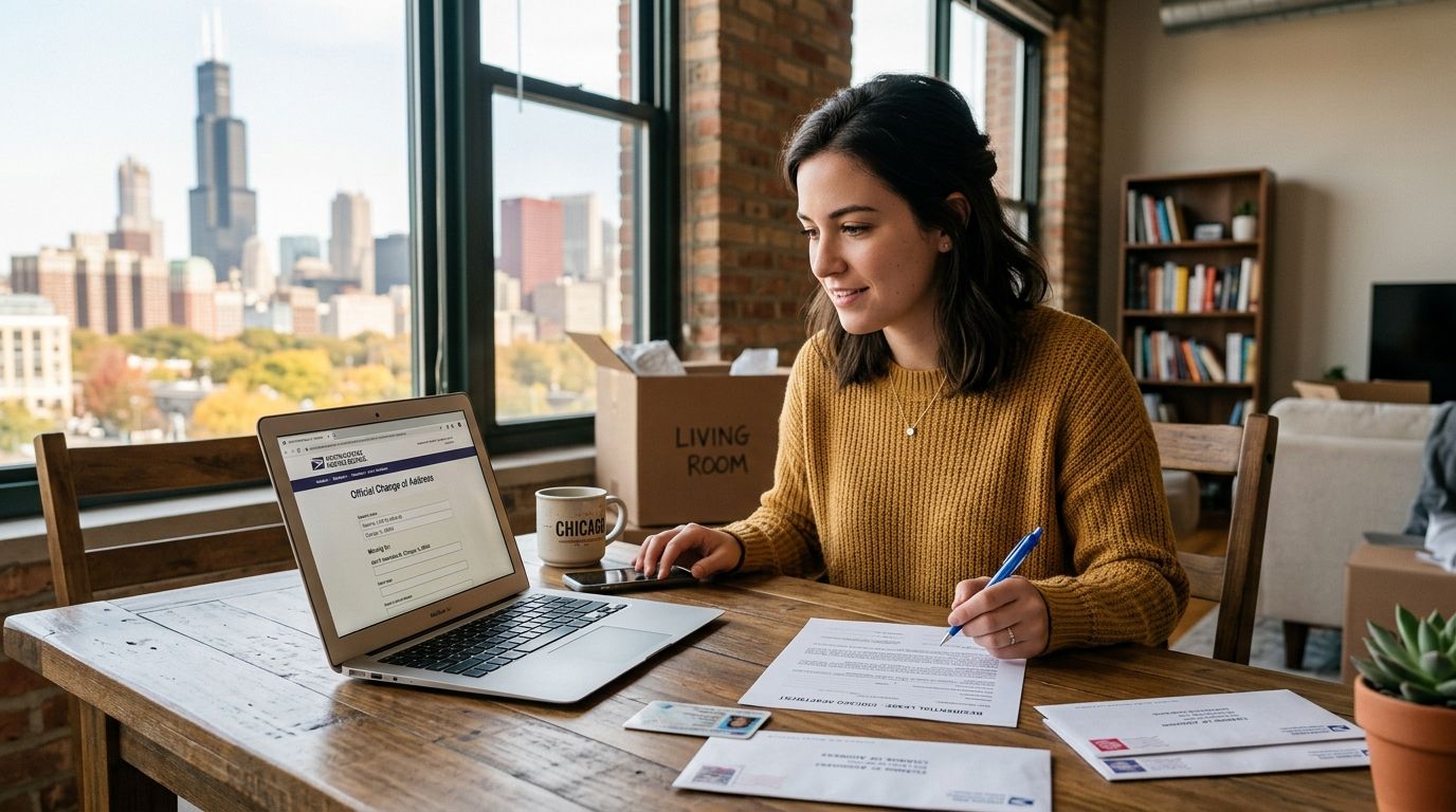 How to transfer your mailing address to a Chicago apartment