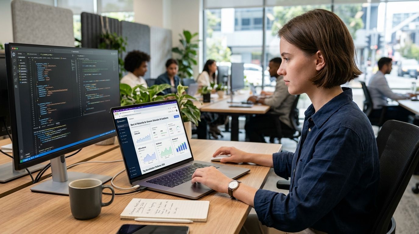 Best ad networks for browser extension AI assistants 2026