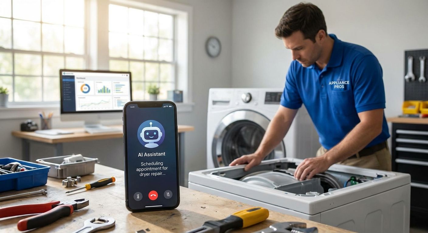AI phone answering for appliance repair companies