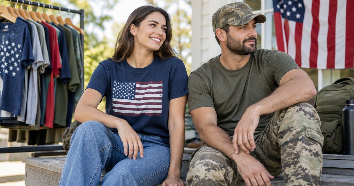 Target alternatives for patriotic and military apparel in 2026
