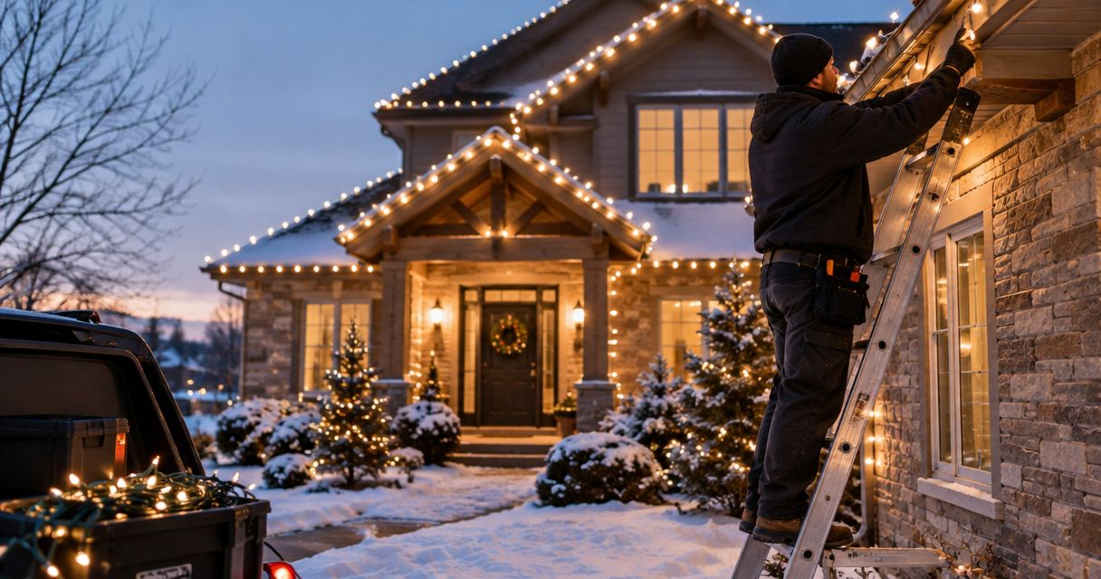 Is professional Christmas light installation worth it in 2026?