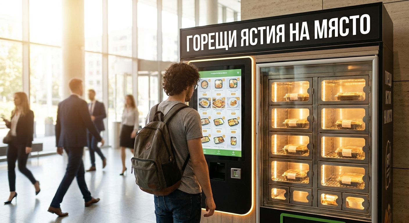 Как да изберете вендинг автомат за подгряване на храна