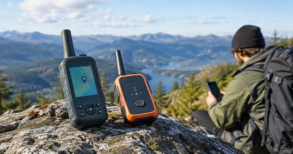 Can off-grid communication devices send GPS location?