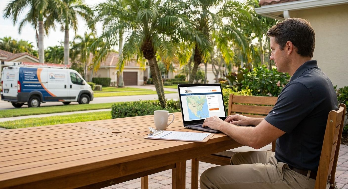 Local link building for South Florida home service companies