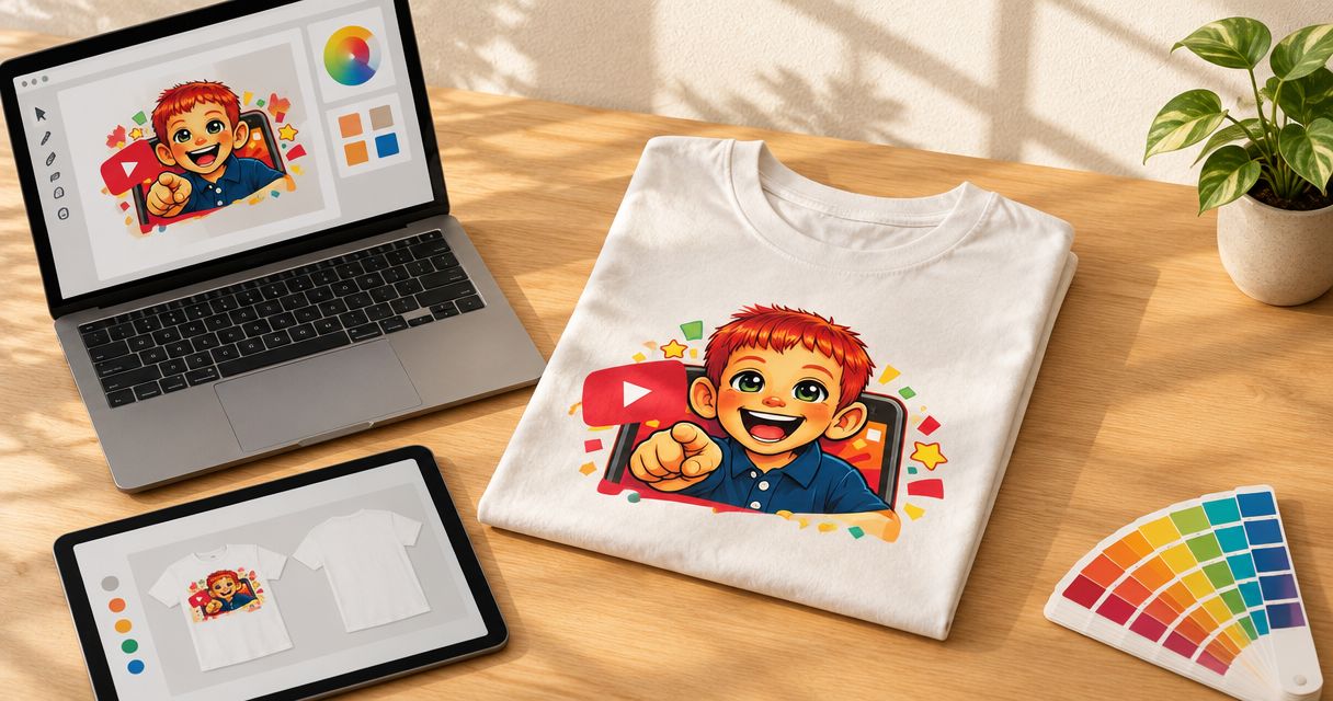 How to prepare artwork for no-minimum custom t-shirts